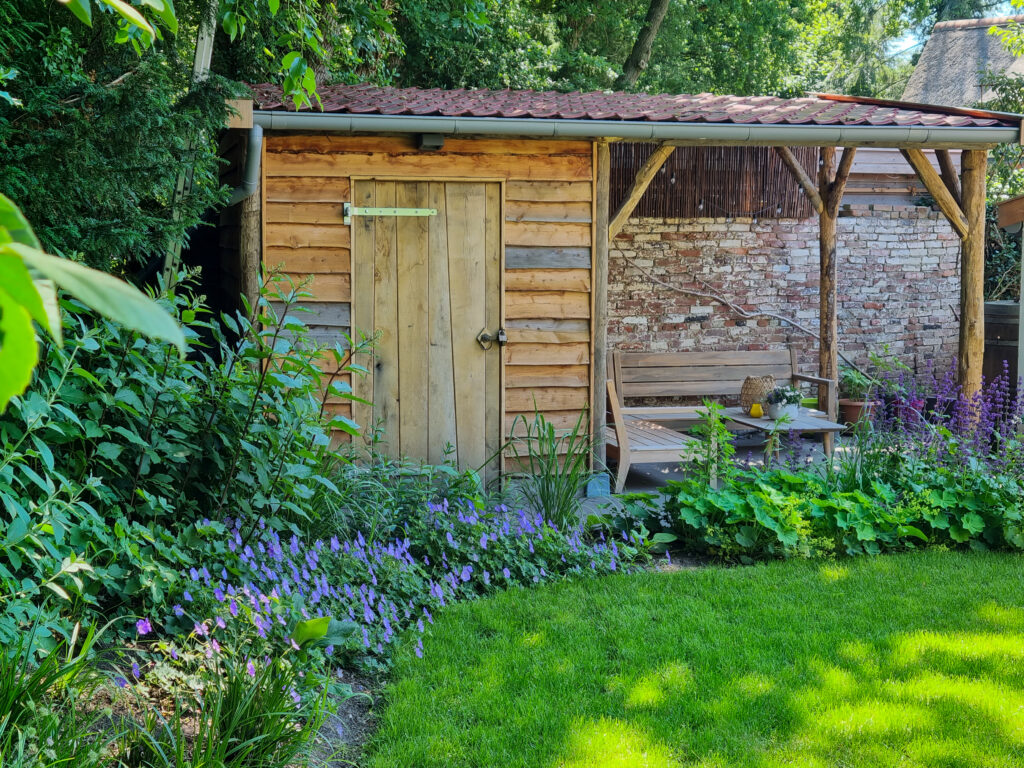 Gazon in organische vorm