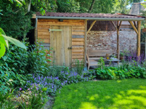 Gazon in organische vorm